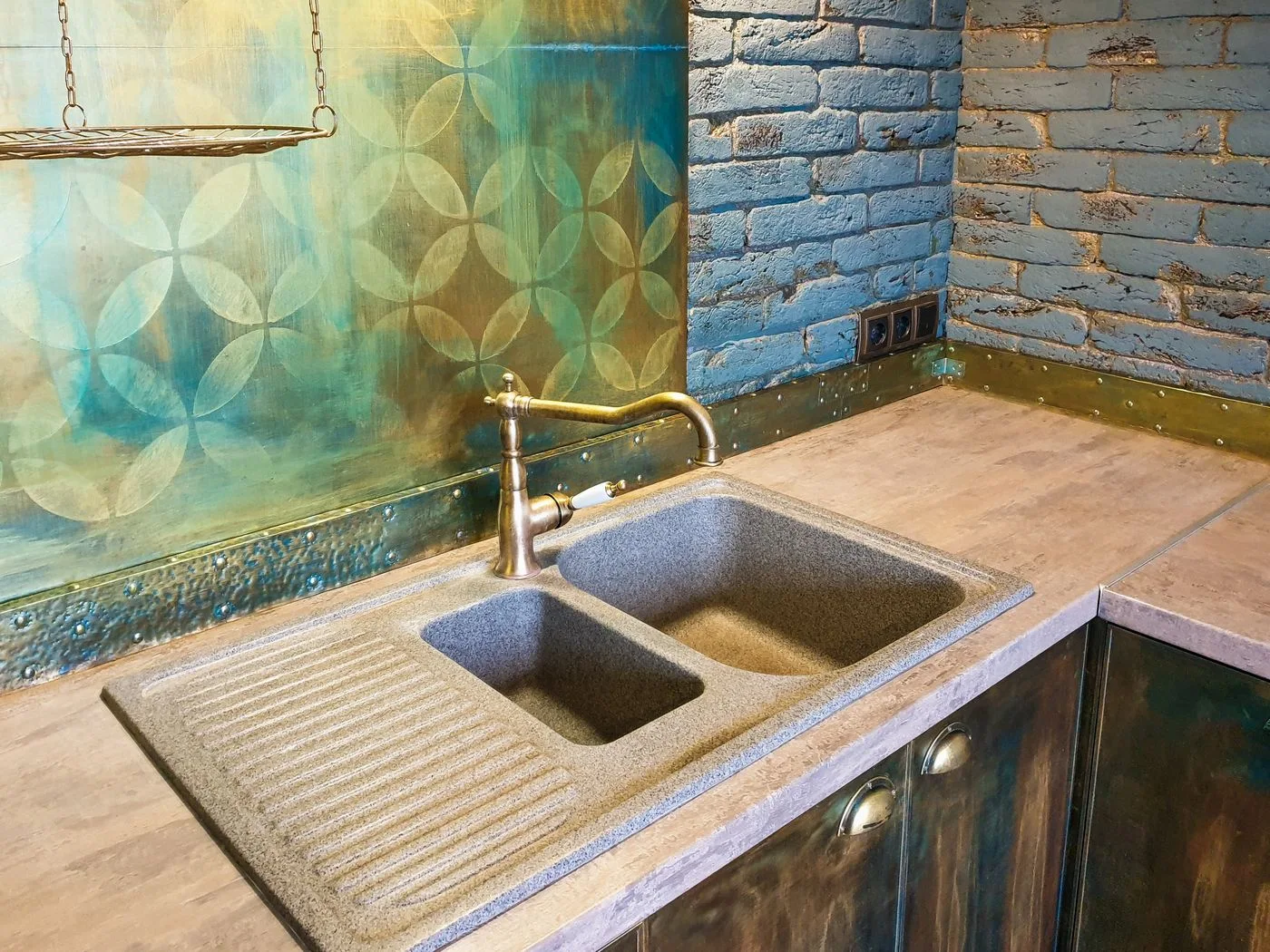 Residential property and plumbing fixtures